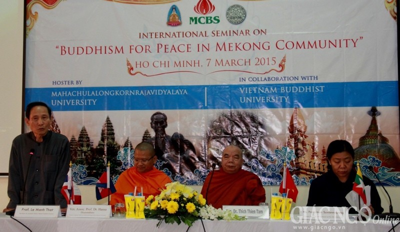 Workshop on Buddhism and peace in Mekong Community held